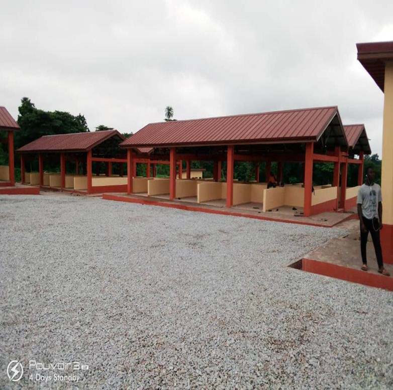 Construction of Asunafo South Rural Market